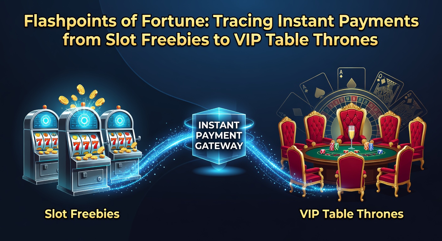High-roller VIP at exclusive table with instant payment transaction glowing on screen