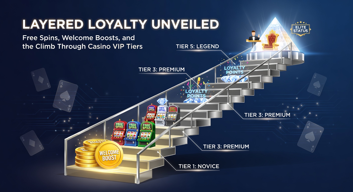 Detailed infographic of VIP tier pyramid, highlighting escalating rewards from bronze to diamond levels with icons for cashback, personal hosts, and exclusive events