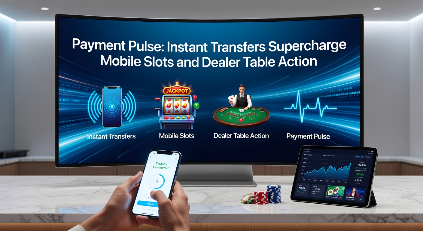 Smartphone displaying a vibrant mobile slot game with instant transfer notification overlay, highlighting seamless deposits during high-stakes spins
